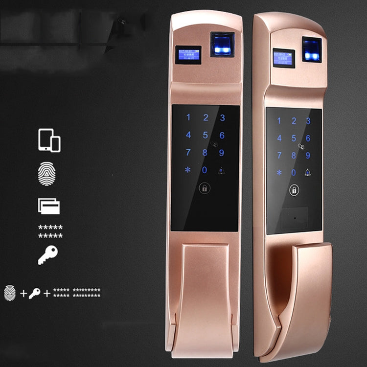 Fully Automatic Fingerprint Password Lock Intelligent Anti-theft Home Electronic Credit Card Automatic Unlock and Mute APP Fully Automatic Fingerprint Password Lock Intelligent Anti-theft Home Electronic Credit Card Automatic Unlock and Mute APP
